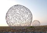 Sylvie Maurice sculpture Boule et Bulle