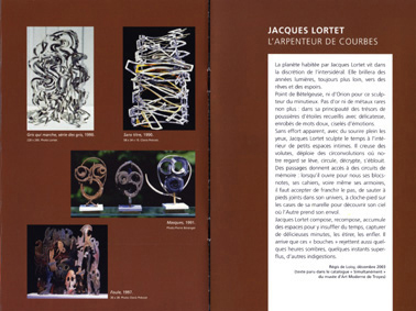 Marie-Rose et Jacques Lortet, Simone Pheulpin, Catalogue 2006