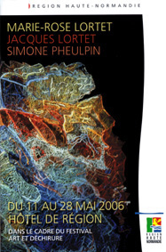 Marie-Rose et Jacques Lortet, Simone Pheulpin, Catalogue 2006